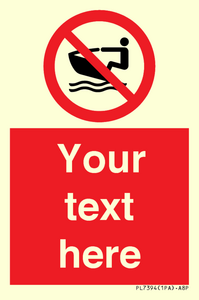 Custom No personal water craft